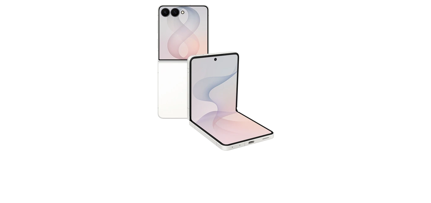 Galaxy Z Flip8 в кремовом цвете