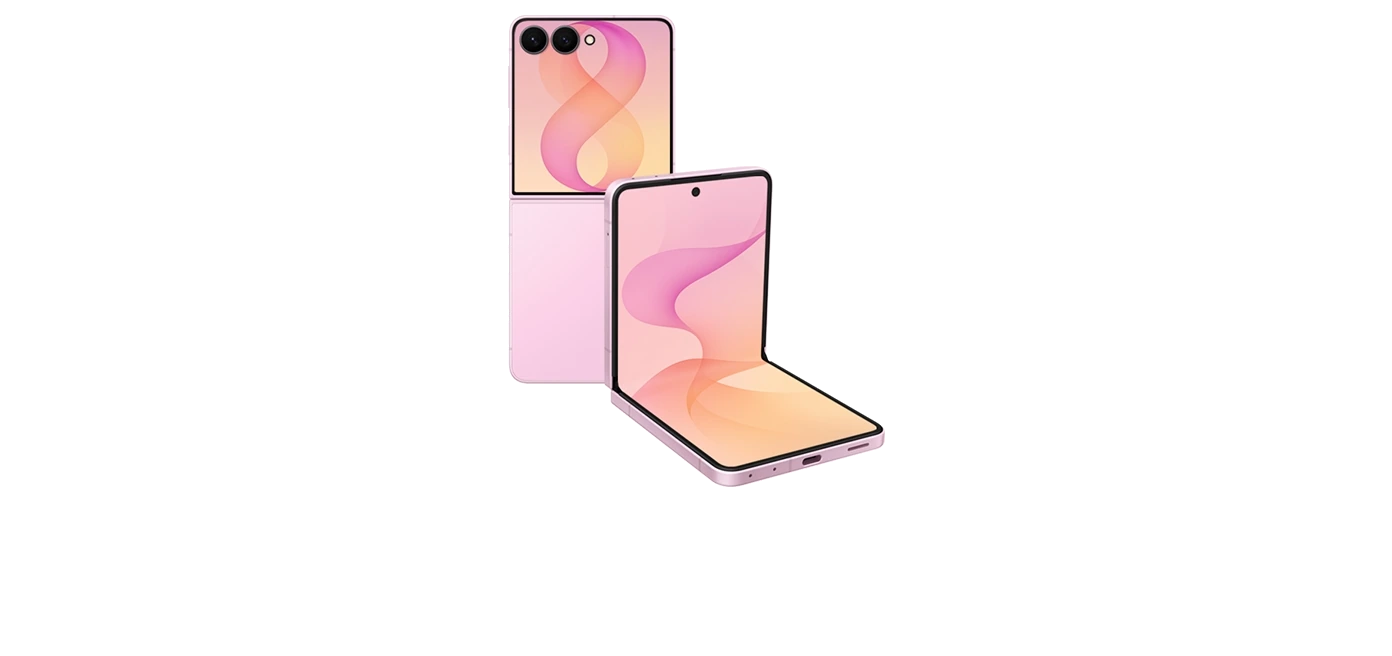 Galaxy Z Flip8 в розовом цвете